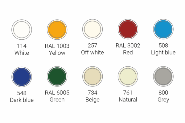 Padelbaan doek kleuren Padelbaan doek kleuren